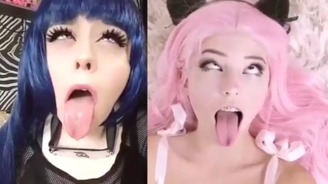 Быстрая нарезка секса и спермовыстрелов развратным красоткам на лицо