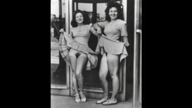 Ретро подборка с опытными женщинами, которые похвастались обнаженными телами