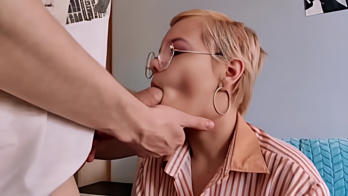 What I did with the sexy little student at home…