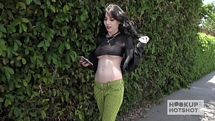 Skinny pale teen Leda Elizabeth gets banged hard by Hookup Hotshot