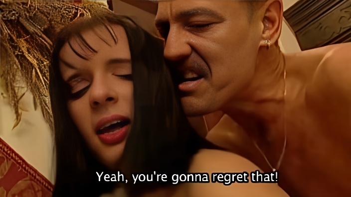 Furious step Dad Fucks his Daughter