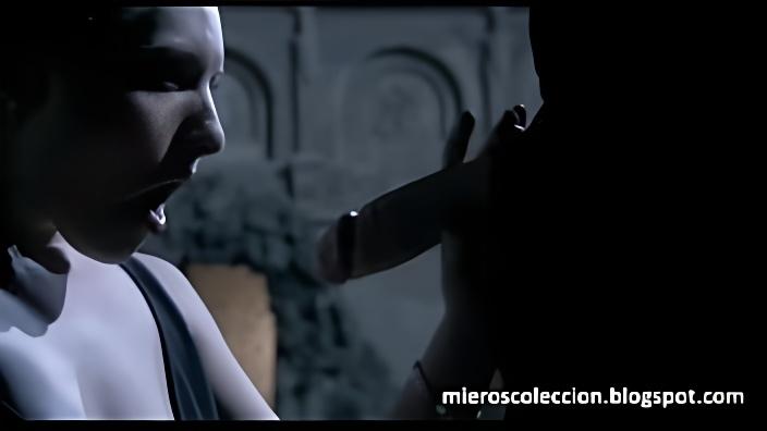 Anna Jimskaia sucking cock in Monamour scene (Tinto Brass - 2005 - Spanish