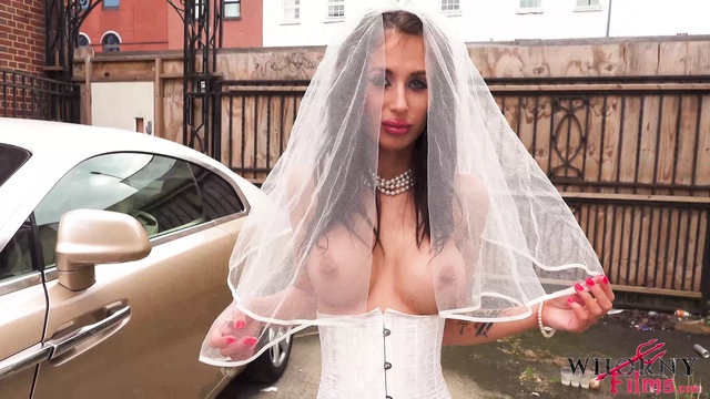 Wedding Day Turned Into Anal Day For This Busty Bride -WHORNYFILMS.COM