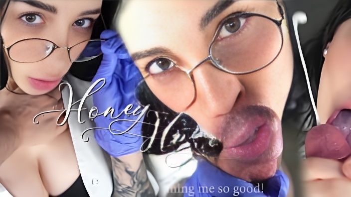 HOT DOCTOR DEEPTHROATS DURING VISIT CUM IN MOUTH