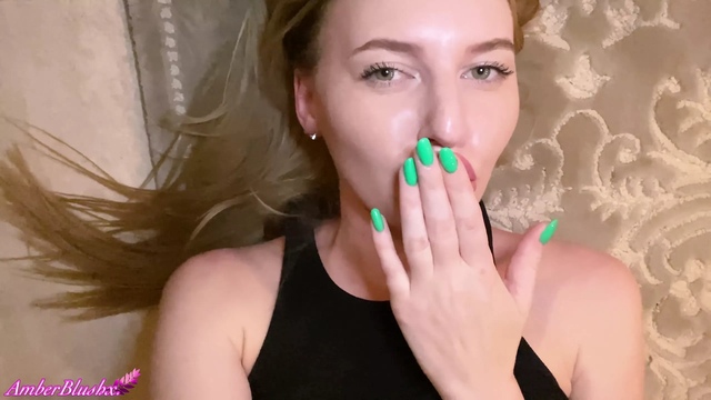 Girl Passionately Masturbates