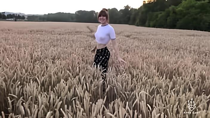 Fucked for the first time in the cornfield...hihihi...