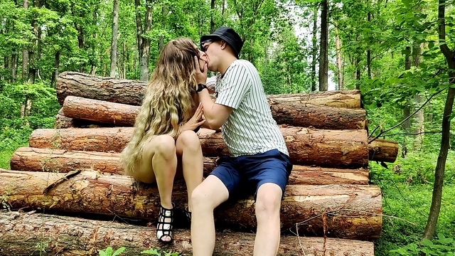 Great fucking in the woods