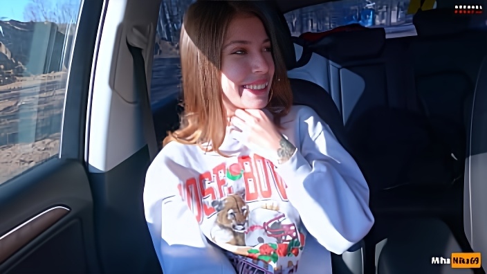 Real Russian Teenager Hitchhiker Girl Agreed to Make DeepThroat Blowjob Stranger for Cash and Swallowed Cum - MihaNika69 and Michael Frost