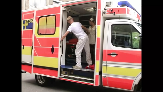 Slutty nurse Anja Juliette Laval, upscaled to 4K