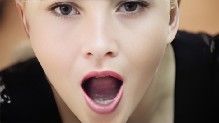 Sexy Milf LiLu BlowJob & Jerk Off 18 years old dick & gets Huge Oral CreamPie with Swallow - my Mouth & Tongue Full of Sperm