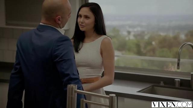 VIXEN Tenant Ariana Marie Fucked In Her Ass By Landlord