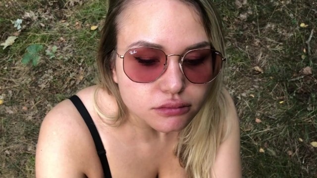 Real Risky Public Blowjob