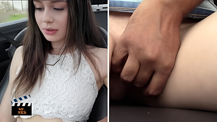 Country Girl Interracial Deepthroat Road Head CIM