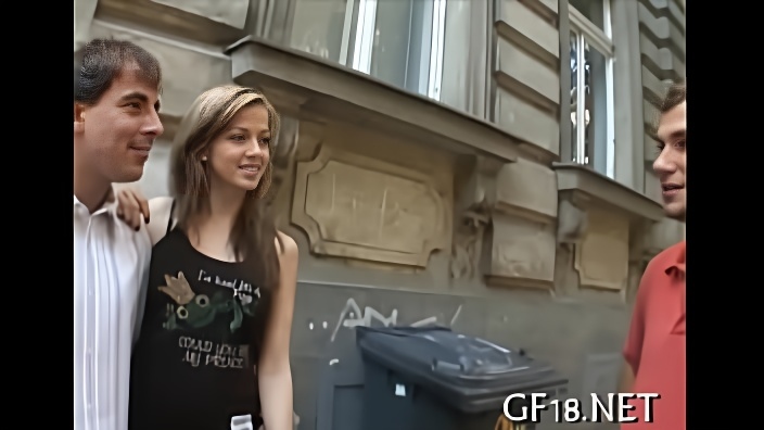 Stranger bonks luxurious teen