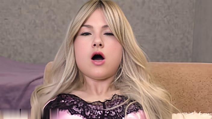 POV Sexy Girl Sensual Footjob before Bedtime - Cum on Foot