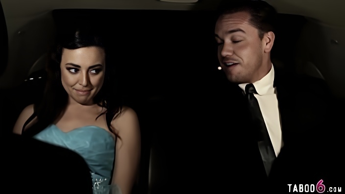 Prom night turns into a gangbang for this innocent teen