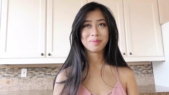 Jade Kush lets her stepdaddie fuck her hairy bush and cum inside