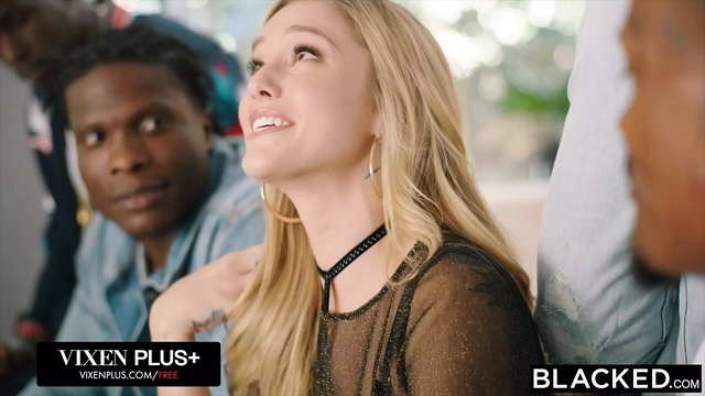 BLACKED Kali Rose Gets Passed Around By Six BBCs