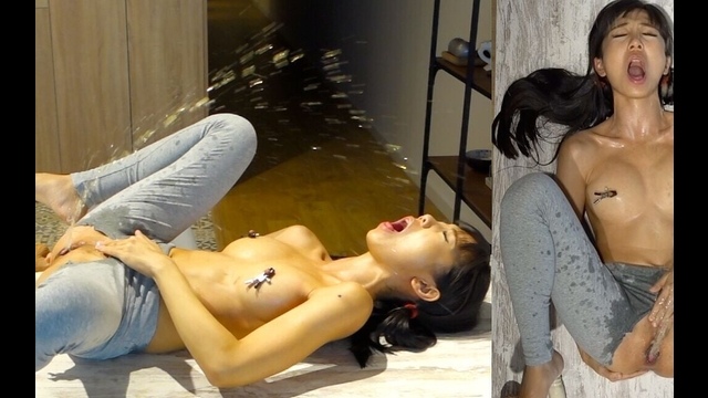 Wet Squirts Orgasm on Face & Mouth