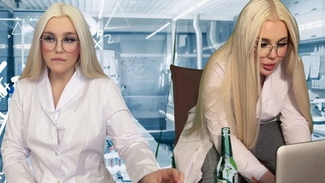 A young scientist with a big ass will do anything for science.