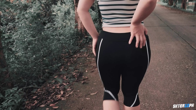 (Public) Beautiful my friend's hot roomate public car sex